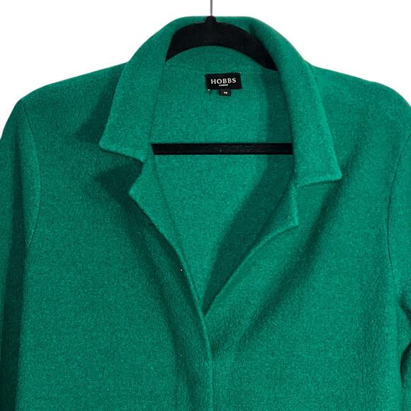 Hobbs London 100% Wool Cardigan Jacket | Size 14 - Picture 2 of 9